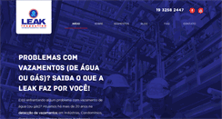 Desktop Screenshot of leak.com.br